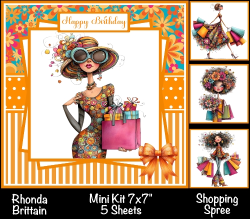 Shopping Spree Mini Kit 7x7 (4) *Customer Request*