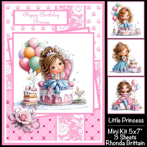 Little Princess Mini Kit 5x7 (3) Plus Bonus