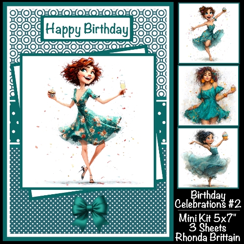 cup1436858_40 - Birthday Celebrations #2 Mini Kit 5x7 (3) Plus Bonus