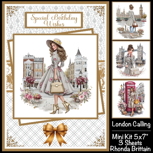 London Calling Mini Kit 5x7 (3) Plus Bonus