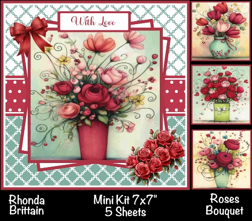 Roses Bouquet Mini Kit 7x7 (5)