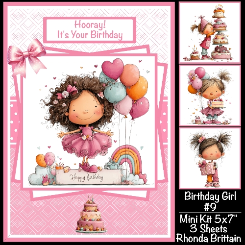 Birthday Girl #9 Mini Kit 5x7 (3)