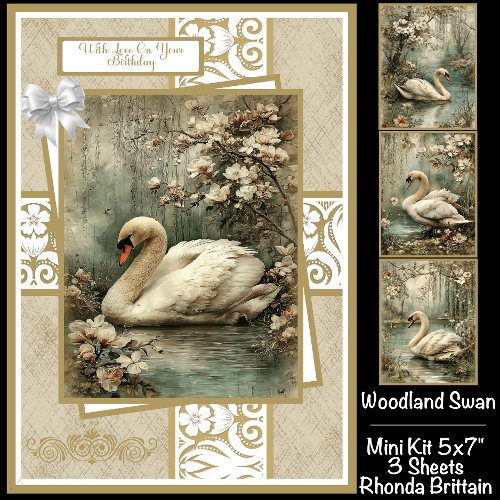 Woodland Swan Mini Kit 5x7 (3)