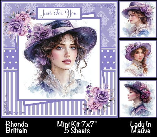 Lady In Mauve Mini Kit 7x7 (5) 