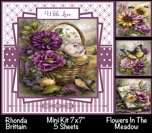 Flowers In The Meadow Mini Kit 7x7 (5)
