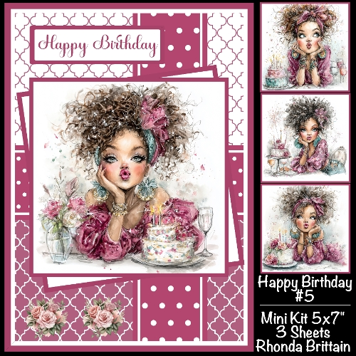 Happy Birthday #5 Mini Kit 5x7 (3)