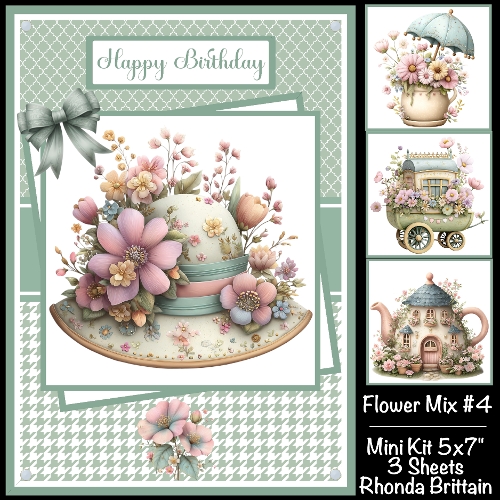 Flower Mix #4 Mini Kit 5x7 (3)
