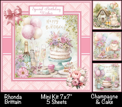 Champagne & Cake Mini Kit 7x7 (5)