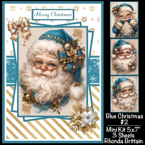 Blue Christmas #2 Mini Kit 5x7 (3)