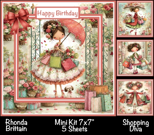 Shopping Diva Mini Kit 7x7 (5) *Customer Request*