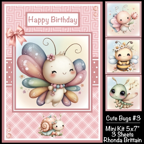Cute Bugs #3 Mini Kit 5x7 (3)