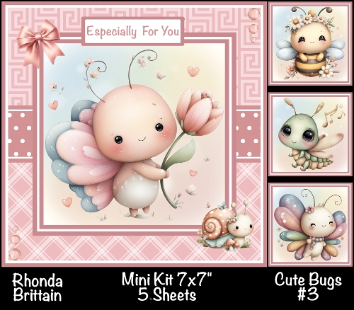 Cute Bugs #3 Mini Kit 7x7 (5)