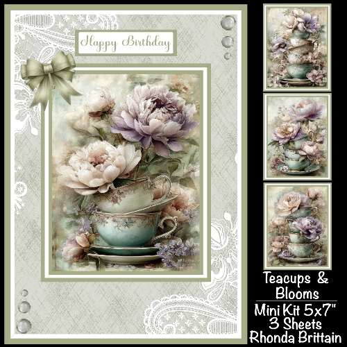Teacups & Blooms Mini Kit 5x7 (3)