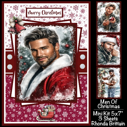 Men Of Christmas Mini Kit 5x7 (3)
