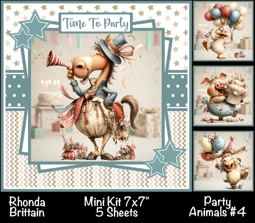 cup1450706_40 - Party Animals #4 Mini Kit 7x7 (5)