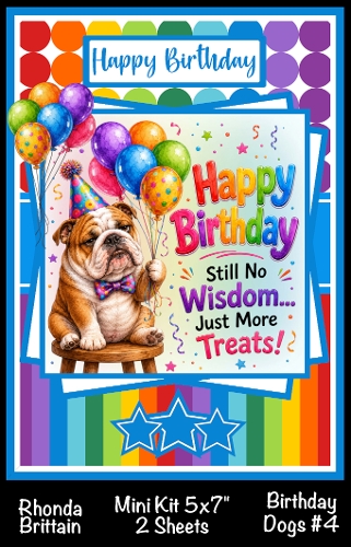 Birthday Dogs #4 Mini Kit 5x7 (2)