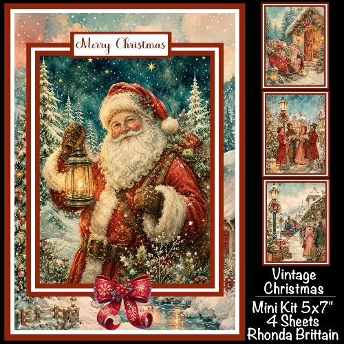 Vintage Christmas Mini Kit 5x7 (4)