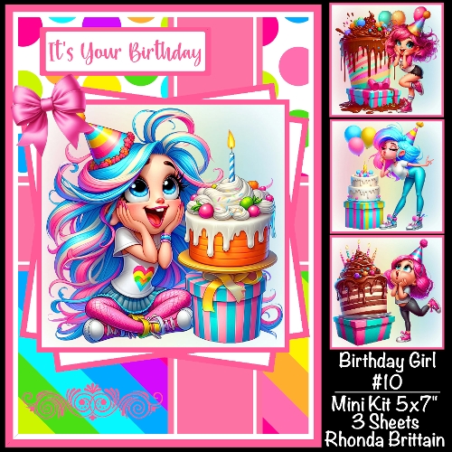 Birthday Girl #10 Mini Kit 5x7 (3)
