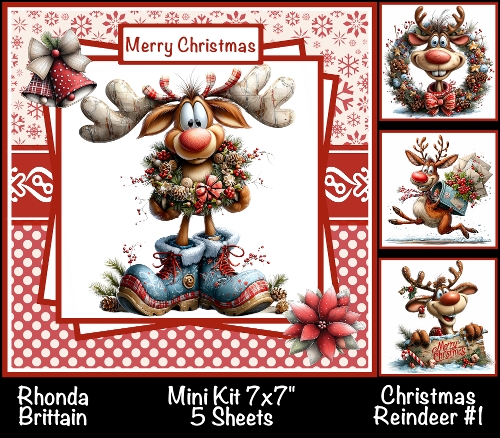 cup1452753_40 - Christmas Reindeer #1 Mini Kit 7x7 (5)
