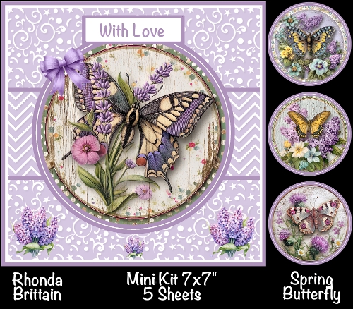 Spring Butterfly Mini Kit 7x7 (5)