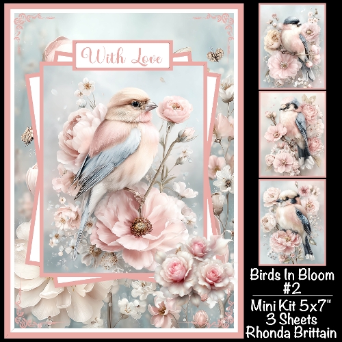 Birds In Bloom #2 Mini Kit 5x7 (3)