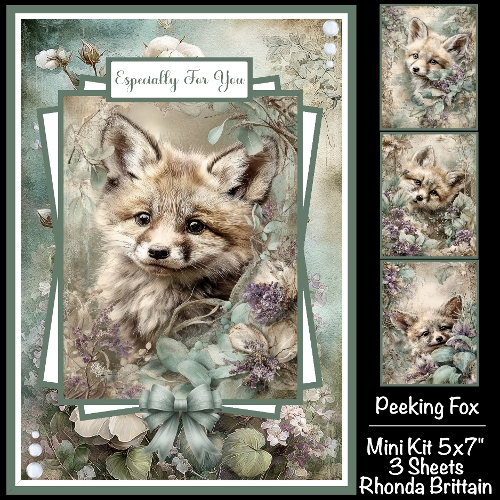 Peeking Fox Mini Kit 5x7 (3)