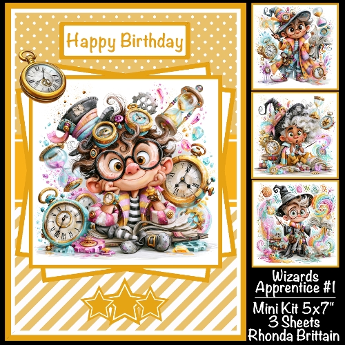 Wizards Apprentice #1 Mini Kit 5x7 (3)
