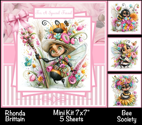 Bee Society Mini Kit 7x7 (5) *Customer Request*
