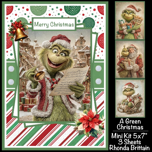 A Green Christmas Mini Kit 5x7 (3)