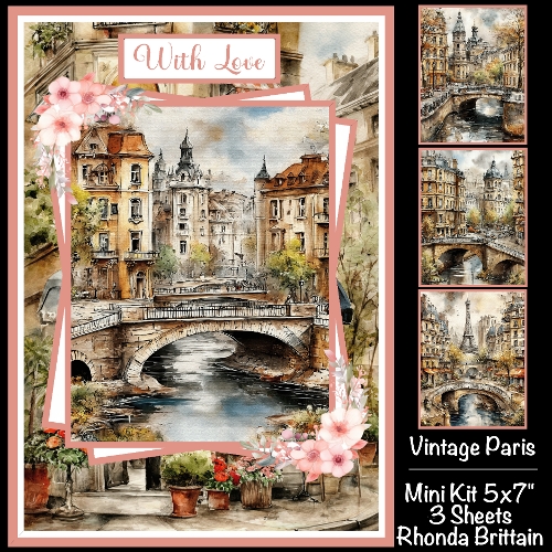 Vintage Paris Mini Kit 5x7 (3)