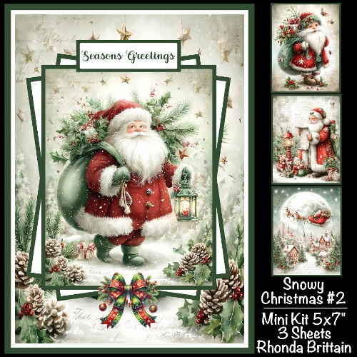 Snowy Christmas #2 Mini Kit 5x7 (3)