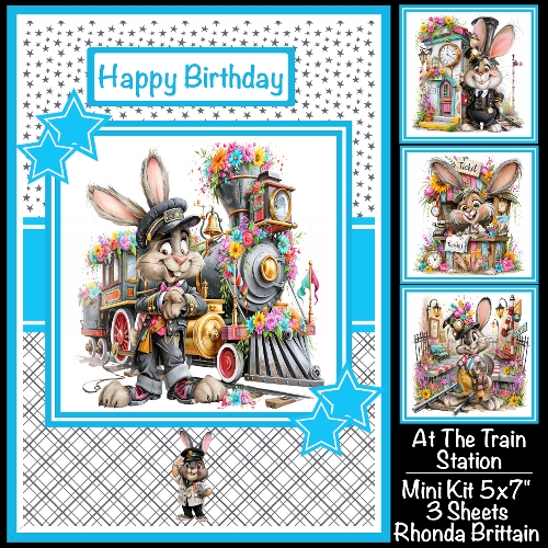At The Train Station Mini Kit 5x7 (3)