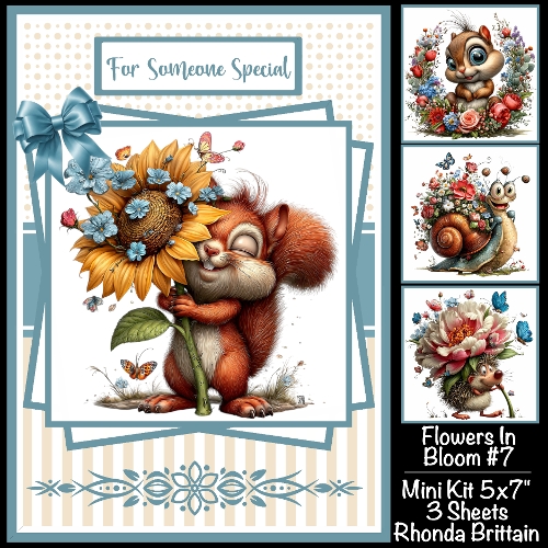 Animals In Bloom #7 Mini Kit 5x7 (3)