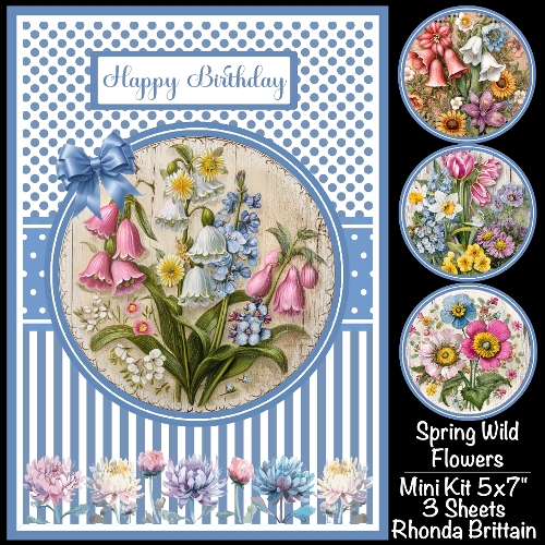Spring Wild Flowers Mini Kit 5x7 (3)