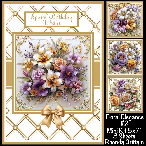 Floral Elegance #2 Mini Kit 5x7 (3)
