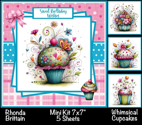 Whimsical Cupcakes Mini Kit 7x7 (5)
