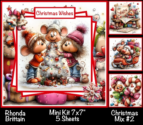 Christmas Mix #2 Mini Kit 7x7 (5)