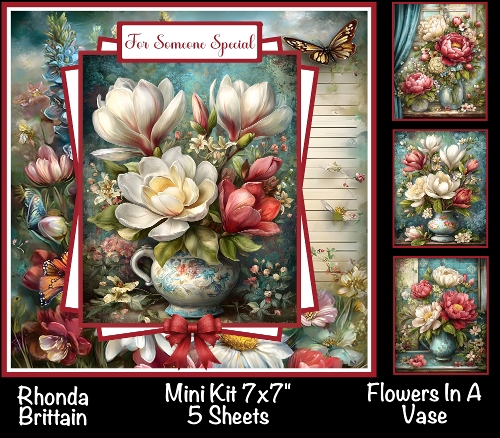 Flowers In A Vase Mini Kit 7x7 (5)