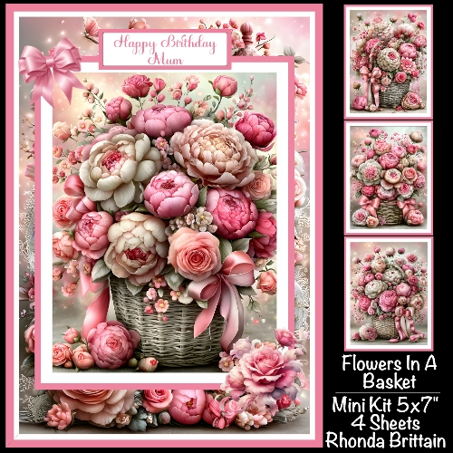 Flowers In A Basket Mini Kit 5x7 (4)