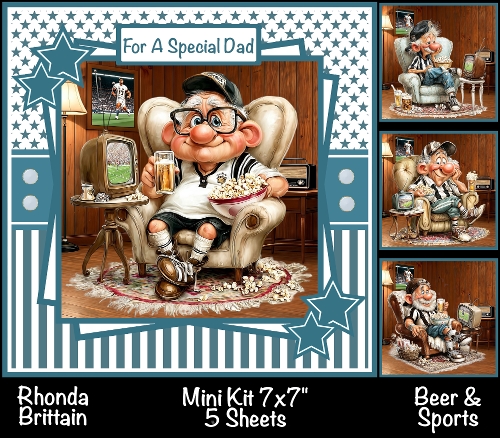 Beer & Sports Mini Kit 7x7 (5) *Customer Request*