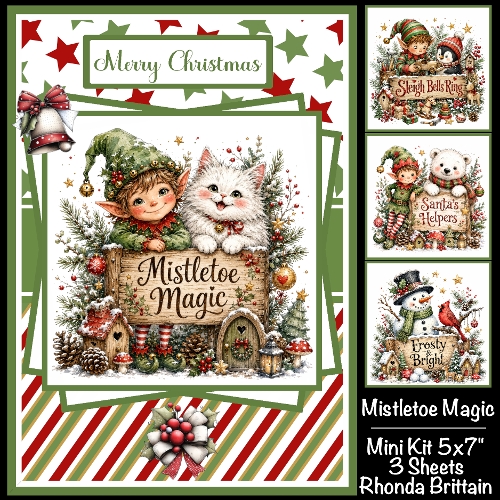 Mistletoe Magic Mini Kit 5x7 (3)