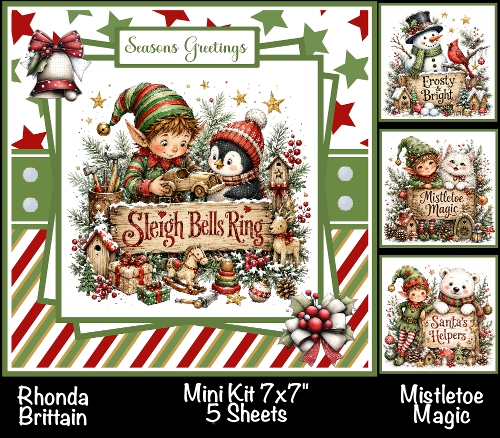 Mistletoe Magic Mini Kit 7x7 (5)