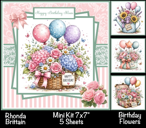 Birthday Flowers Mini Kit 7x7 (5)