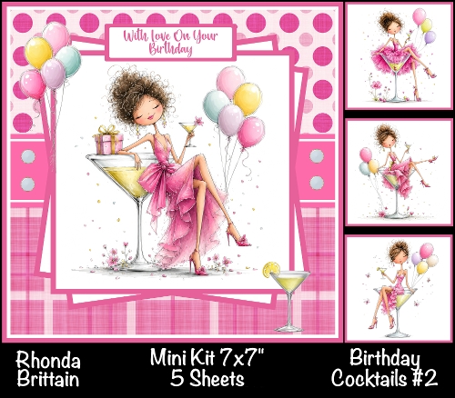 Birthday Cocktails #2 Mini Kit 7x7 (5)
