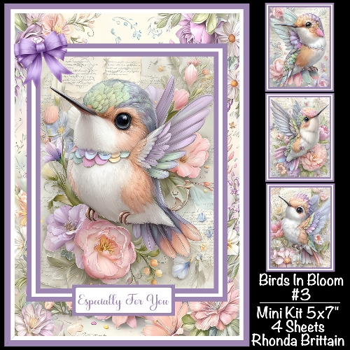 Birds In Bloom #3 Mini Kit 5x7 (4)