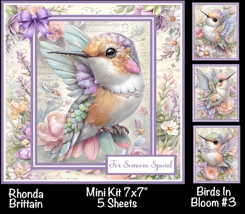 Birds In Bloom #3 Mini Kit 7x7 (5)