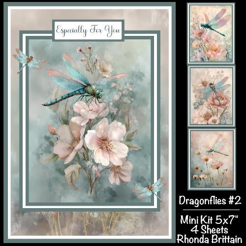 Dragonflies #2 Mini Kit 5x7 (4)