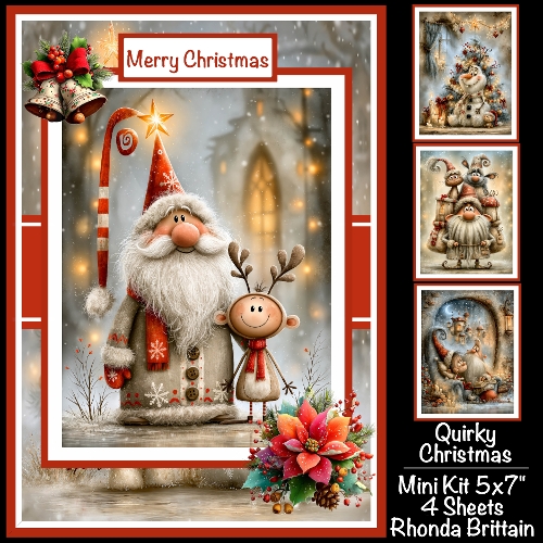 Quirky Christmas Mini Kit 5x7 (4)