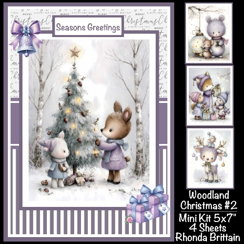 Woodland Christmas #2 Mini Kit 5x7 (4)