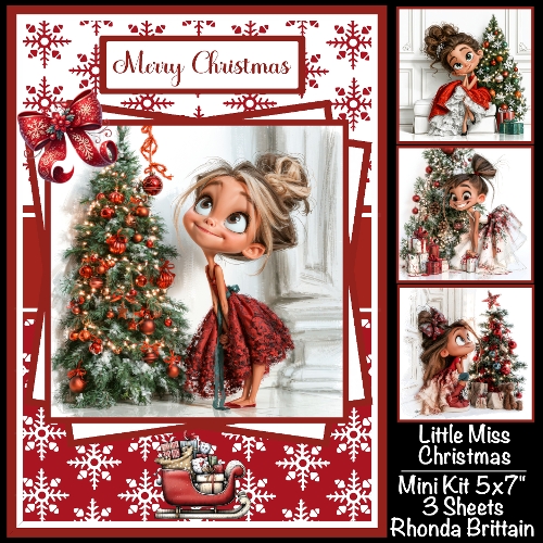 Little Miss Christmas Mini kit 5x7 (3)
